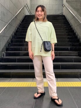 馬塲さん（レディース・155cm）の春コーディネート