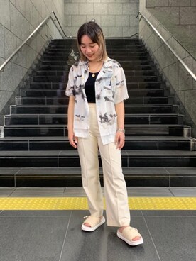 馬塲さん（レディース・155cm）の春コーディネート