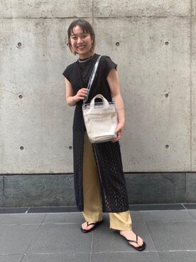 馬塲さん(レディース・155cm)の夏コーディネート