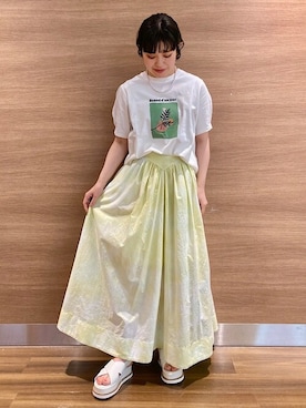 「odub」｜川端さん（レディース・153cm）の夏コーディネート