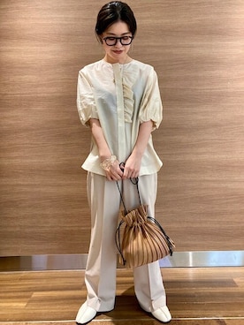 川端さん（レディース・153cm）の夏コーディネート
