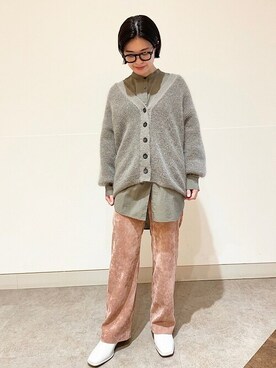 川端さん(レディース・153cm)の秋コーディネート