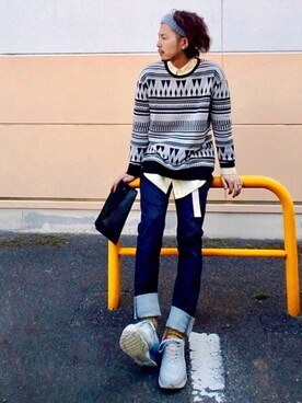 Yu-Jie*さん（メンズ・171cm）の春コーディネート