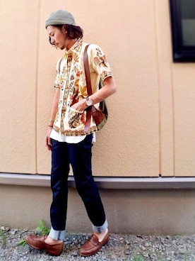 Yu-Jie*さん（メンズ・171cm）の春コーディネート