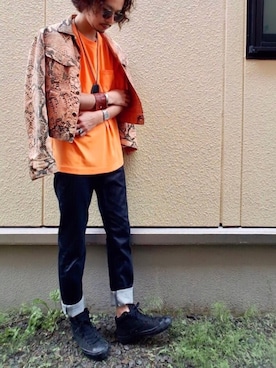 Yu-Jie*さん（メンズ・171cm）の夏コーディネート