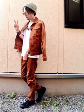 「ジャックパーセル」｜「アイテム（その他アウター）」を使った、Yu-Jie*さん（メンズ・171cm）の秋コーディネート