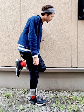 Yu-Jie*さん（メンズ・171cm）の春コーディネート