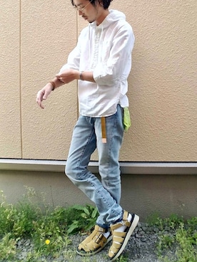 「Request（リクエスト）のアイテム」を使った、Yu-Jie*さん（メンズ・171cm）の春コーディネート