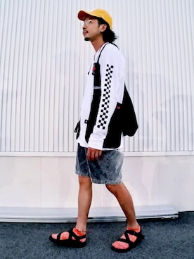 Yu-Jie*さん（メンズ・171cm）の夏コーディネート