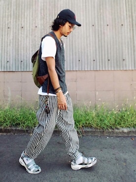 Yu-Jie*さん（メンズ・171cm）の秋コーディネート