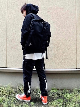 Yu-Jie*さん（メンズ・171cm）の春コーディネート