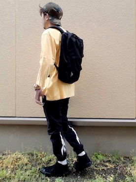 Yu-Jie*さん（メンズ・171cm）の春コーディネート