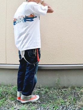 「Carhartt WIP（カーハートダブリューアイピー）のアイテム（財布/小物）」を使った、Yu-Jie*さん（メンズ・170cm）の夏コーディネート