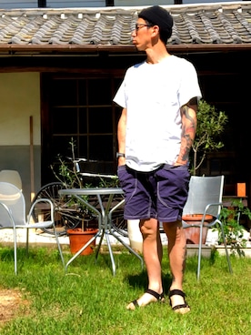 「goslowcaravan」｜「アイテム（腕時計）」を使った、kaznriiさん（メンズ・176cm）の春コーディネート