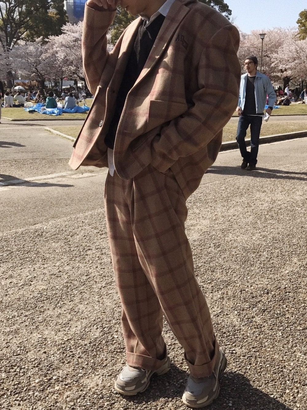 レア　17AW ADERERROR チェック柄セットアップ レア 17AW ADERERROR チェック柄セットアップ