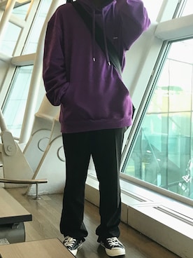 「アイテム（スカート）」を使った、kotaさん（メンズ・175cm）の春コーディネート