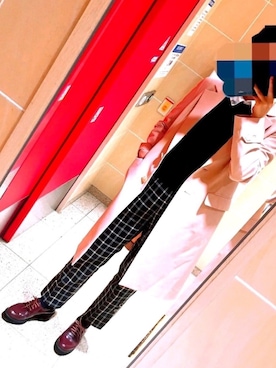 「オシャレパッソ」｜「アイテム（チェスターコート）」を使った、ちゃんみさん（レディース・161cm）の秋コーディネート