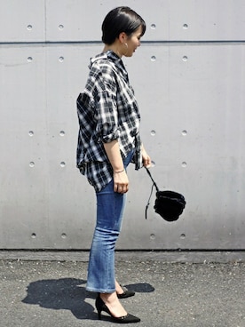 「LE TALON（ルタロン）のアイテム」を使った、natsuさん（レディース・157cm）の秋コーディネート