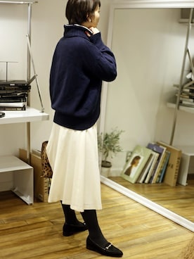 「ローヒール」｜natsuさん（レディース・157cm）の秋コーディネート