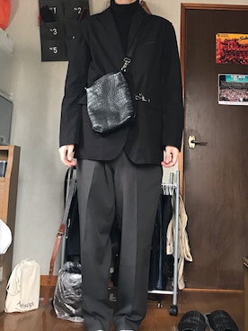 KAIKO（カイコー）の「KAIKO LEATHER SHOULDER BAG CROCODILE