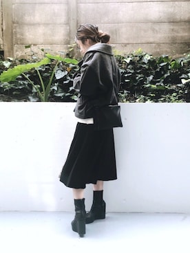 「セリーヌ」｜「アイテム（その他）」を使った、gura_suzukiさん（レディース・158cm）の冬コーディネート