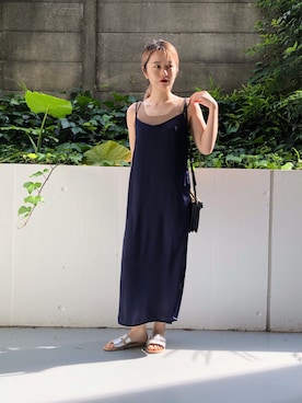「テロテロ」｜gura_suzukiさん（レディース・157cm）の夏コーディネート