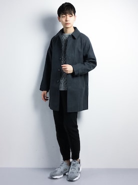「SEVENDAYS=SUNDAY（セブンデイズサンデイ）のアイテム（ジャケット/アウター）」を使った、Yさん（メンズ・184cm）の冬コーディネート