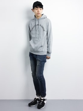 Yさん（メンズ・184cm）の冬コーディネート