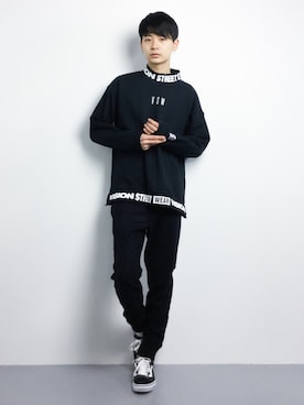 Yさん(メンズ・184cm)の冬コーディネート