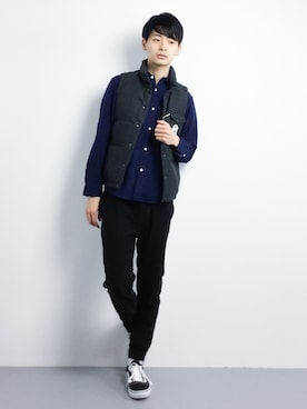 Yさん（メンズ・184cm）の冬コーディネート