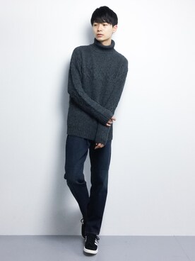 Yさん（メンズ・184cm）の冬コーディネート