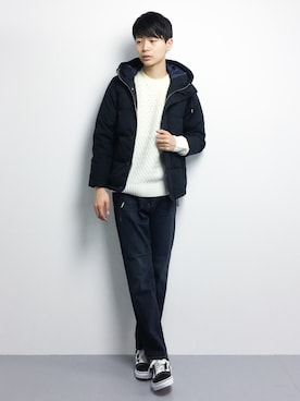 Yさん（メンズ・184cm）の冬コーディネート