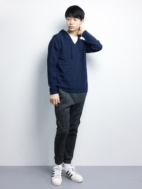 「LB/S （エルビーエス）のアイテム」を使った、Yさん（メンズ・184cm）の冬コーディネート