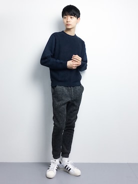 「LB/S （エルビーエス）のアイテム」を使った、Yさん（メンズ・184cm）の冬コーディネート