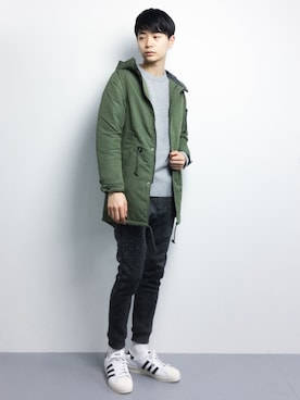 「LB/S （エルビーエス）のアイテム」を使った、Yさん（メンズ・184cm）の冬コーディネート