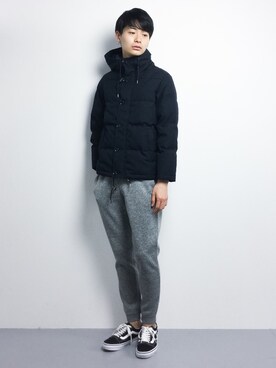 Yさん(メンズ・184cm)の冬コーディネート