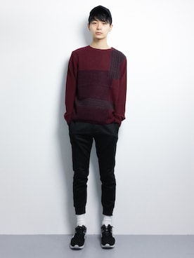 Yさん(メンズ・184cm)の冬コーディネート