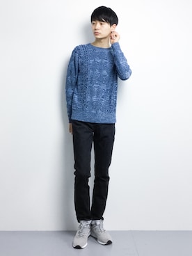 Yさん(メンズ・184cm)の冬コーディネート