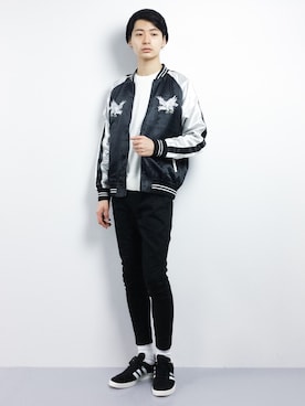 Yさん（メンズ・184cm）の冬コーディネート