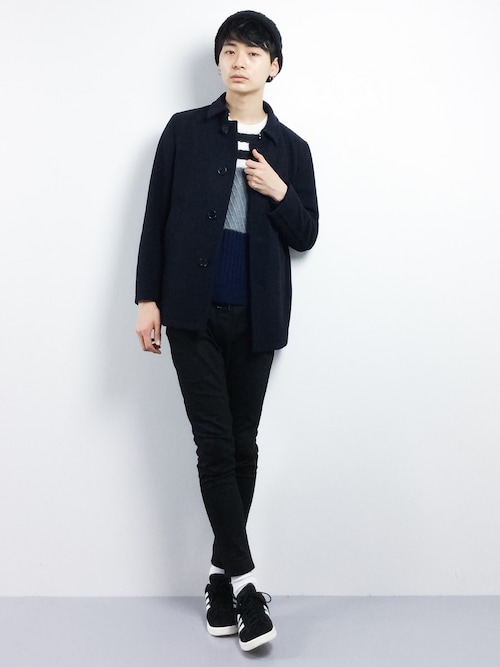 マッキントッシュフィロソフィー アドミラルメルトン シングルピーコートA セール】 【PORTSMOUTH】アドミラルメルトン シングルピーコートA