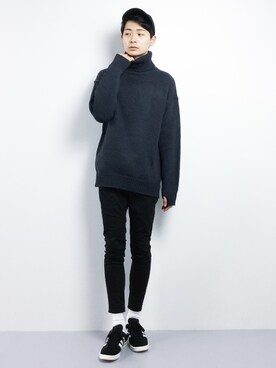 Yさん（メンズ・184cm）の冬コーディネート