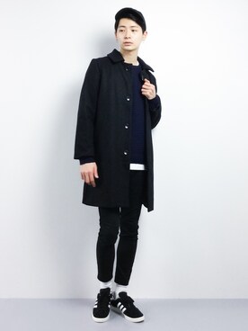 Yさん（メンズ・184cm）の冬コーディネート