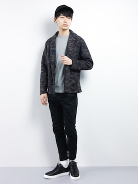 Yさん(メンズ・184cm)の冬コーディネート