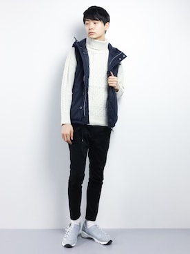 Yさん（メンズ・184cm）の冬コーディネート