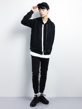 Yさん（メンズ・184cm）の冬コーディネート