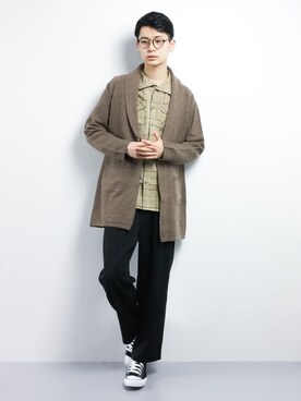 「SABLE CLUTCH（セーブルクラッチ）のアイテム」を使った、Yさん（メンズ・184cm）の冬コーディネート