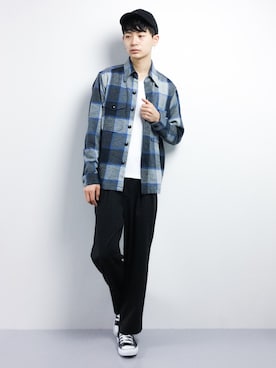 Yさん(メンズ・184cm)の冬コーディネート