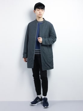 「SILAS(サイラス)のアイテム(ジャケット/アウター)」を使った、Yさん(メンズ・184cm)の冬コーディネート