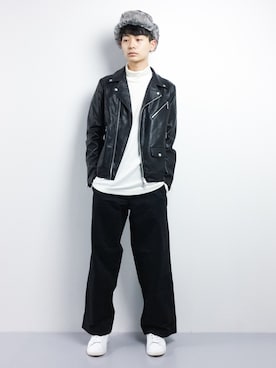 Yさん（メンズ・184cm）の冬コーディネート