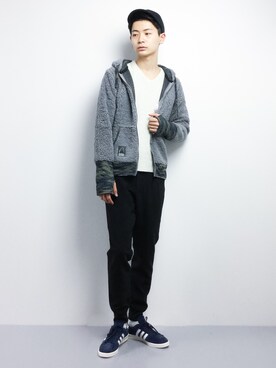 Yさん（メンズ・184cm）の冬コーディネート